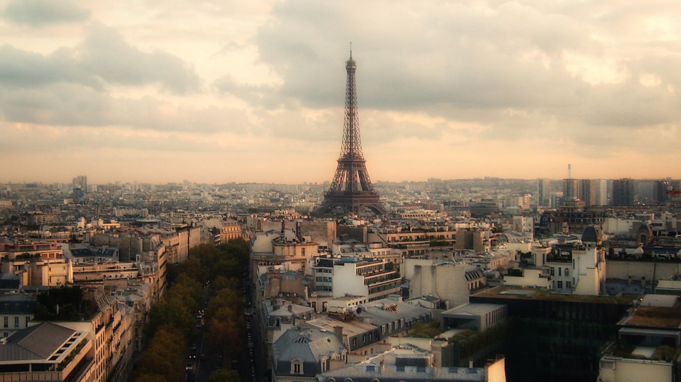 Paris — The skyline at dusk