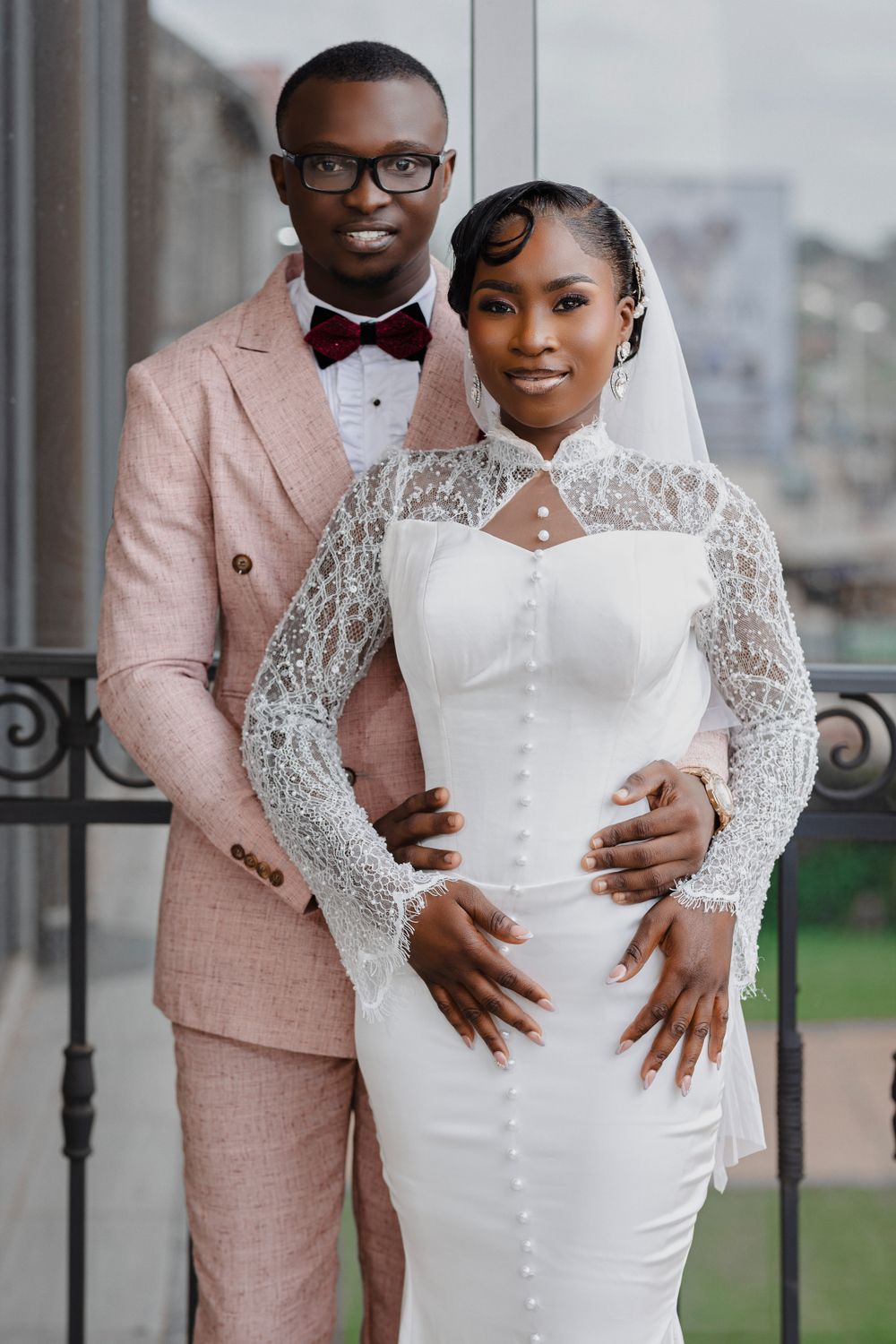 Amara & Daniel — wedding portrait