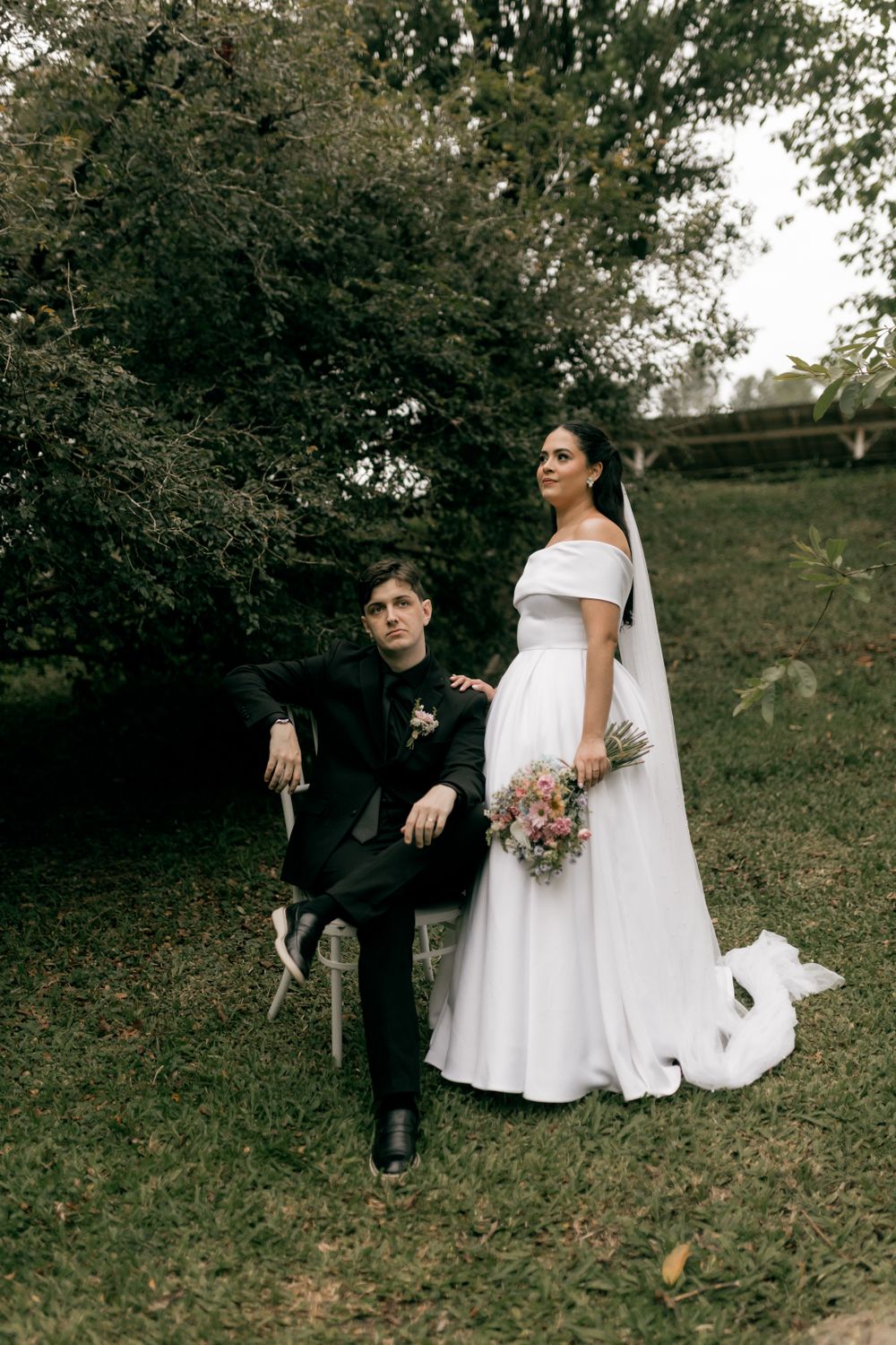 Charlotte & Henry — wedding portrait